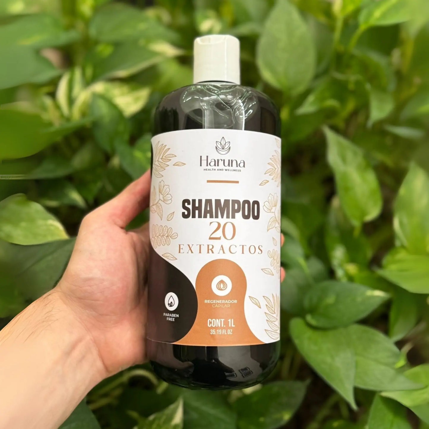 Shampoo 20 Extractos | Detiene la Caída y Activa el Crecimiento