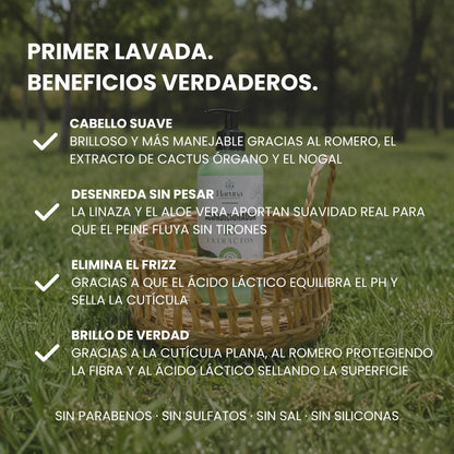 Acondicionador 10 Extractos | Suaviza, Desenreda y Elimina el Frizz