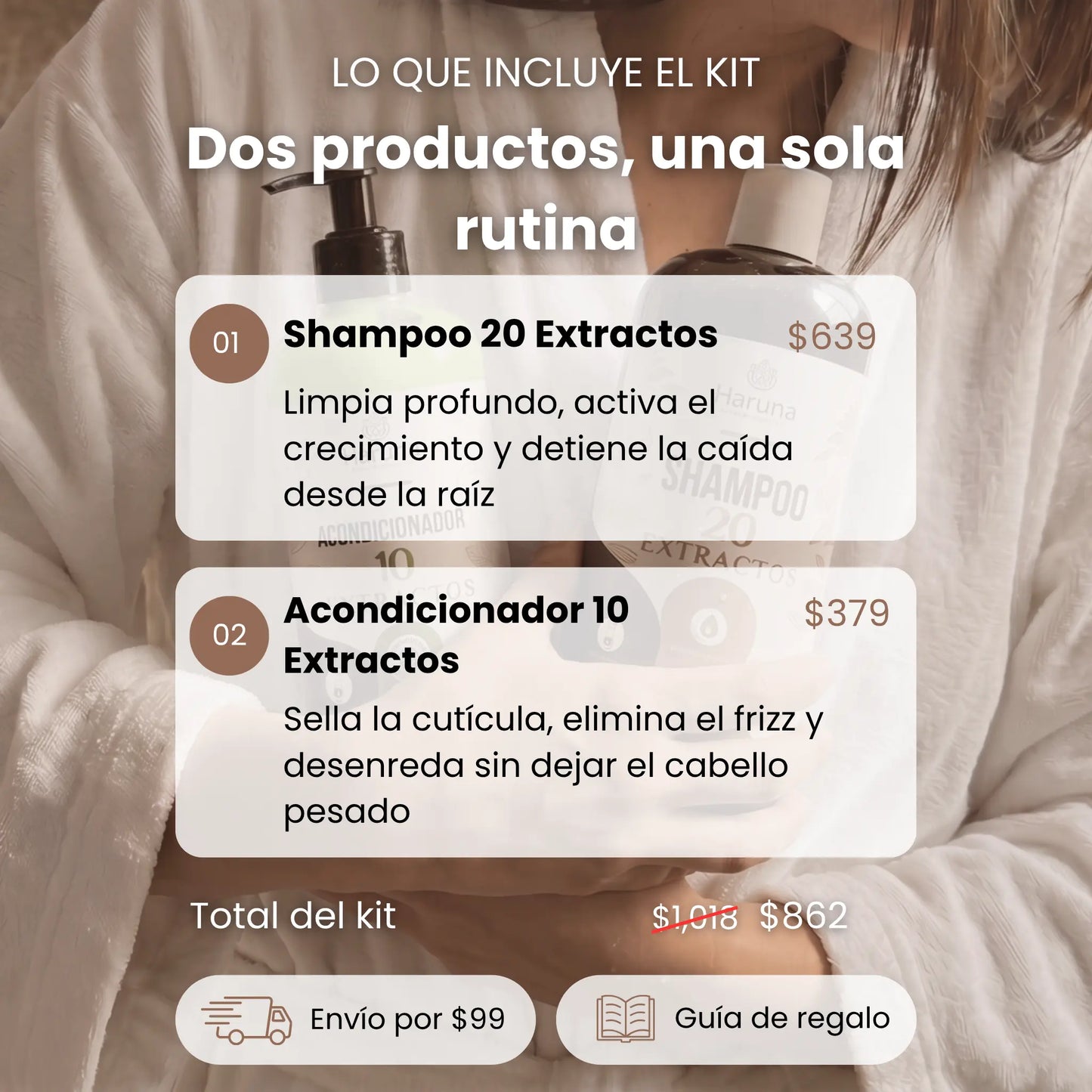 Kit Esencial | Detiene la Caída y Controla el Frizz