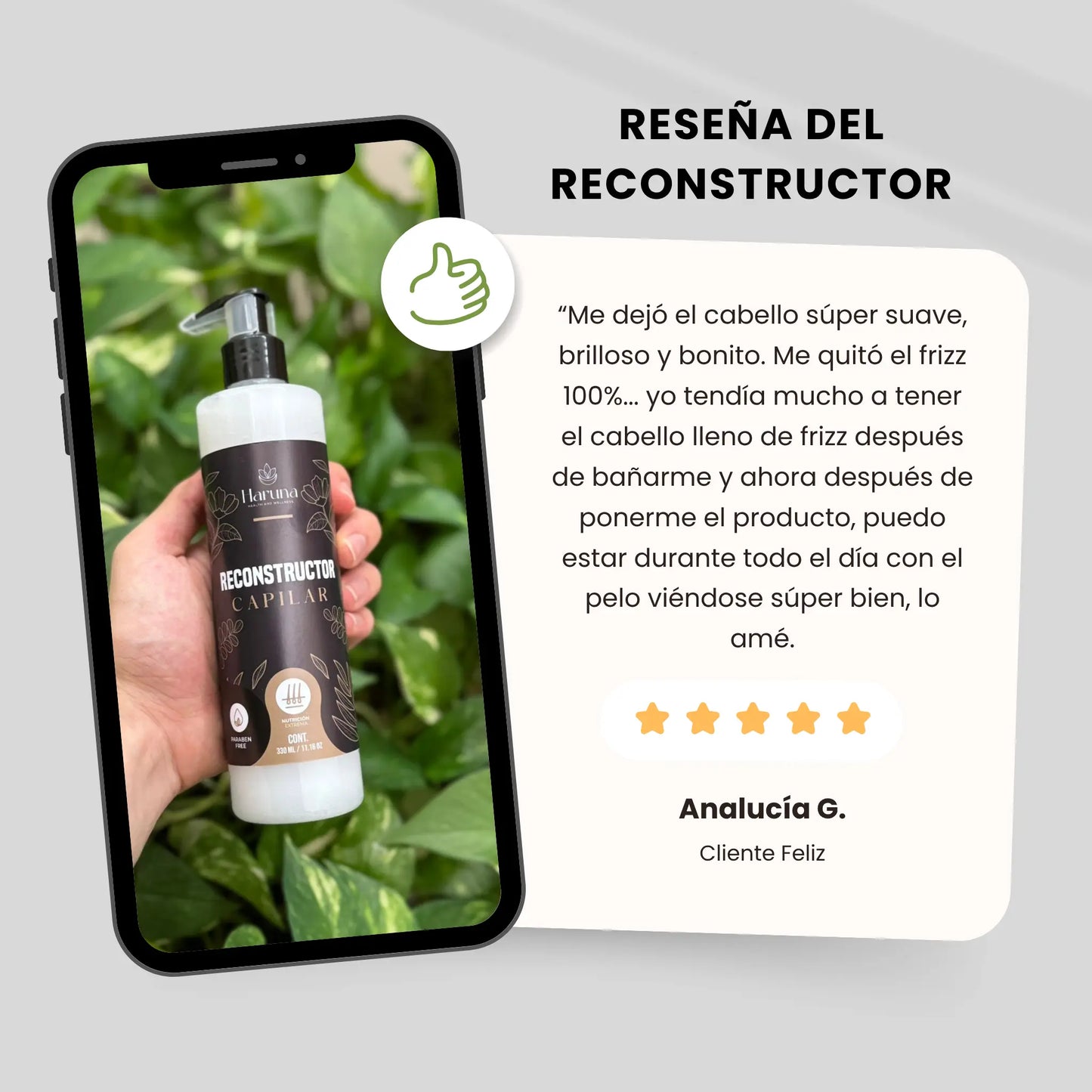 Reconstructor Capilar | Repara el Daño y Protege del Calor
