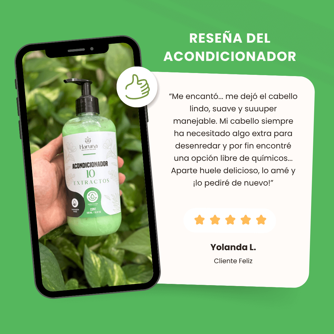 Acondicionador 10 Extractos | Hidratación Profunda